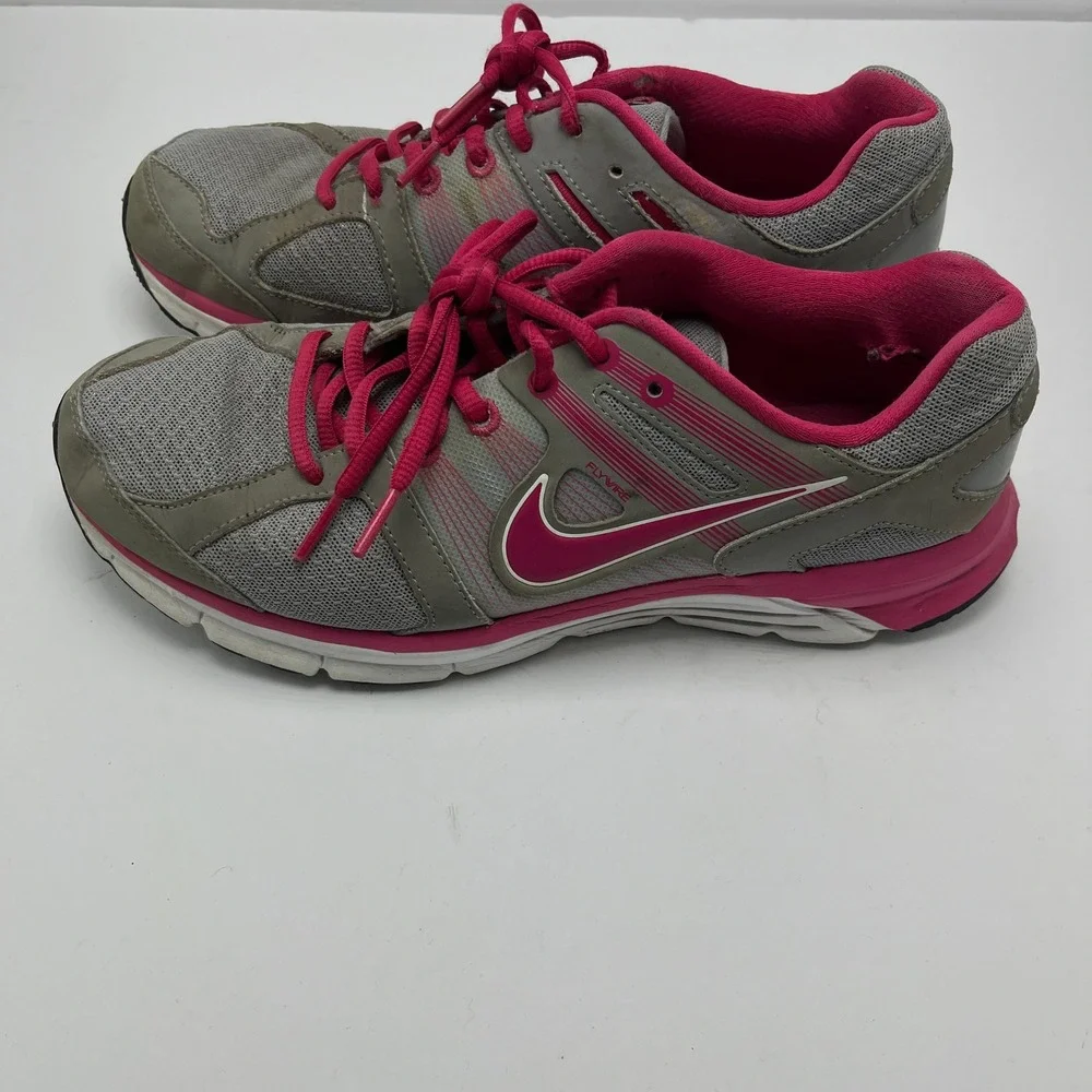 Nike Nike Pegasus Womens Running‎ Shoes Grey Pink 537681-061 Size 9